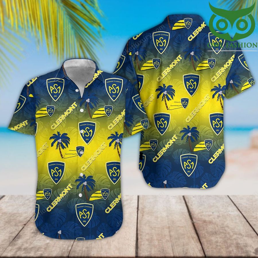 ASM Clermont Auvergne Hawaiian Shirt summer outfit
