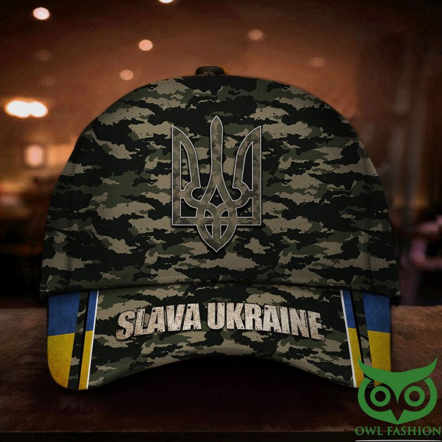 Slava Ukraini I Stand With Ukrainian Classic Cap