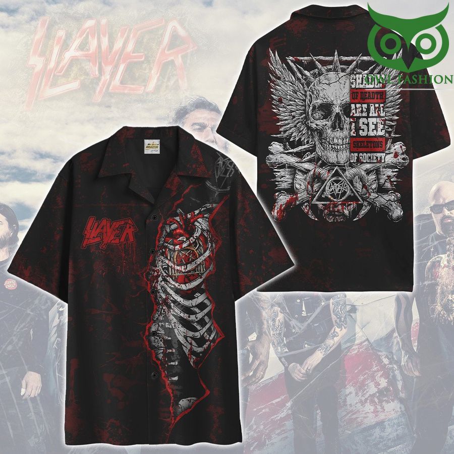 Slayer Shades of death Hawaiian shirt