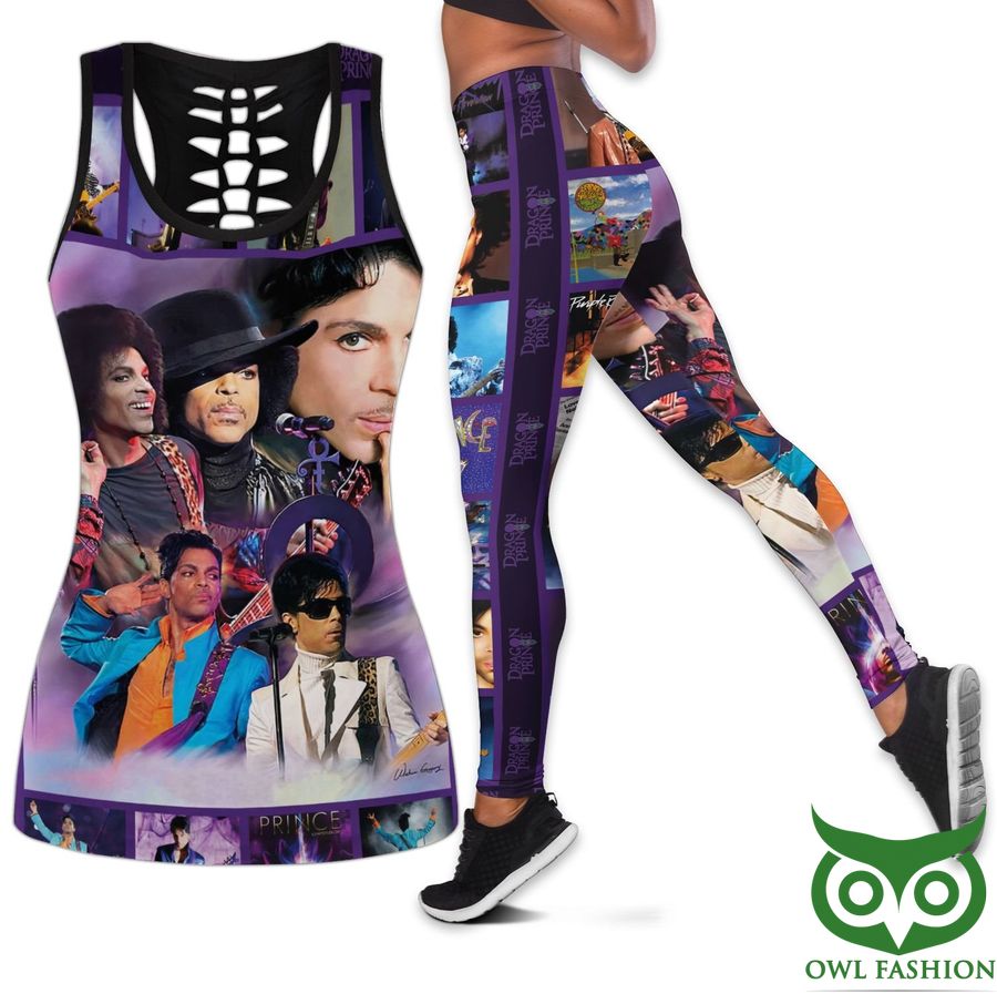 45 The Artist Prince Performance Outfits Tank Top and Leggings