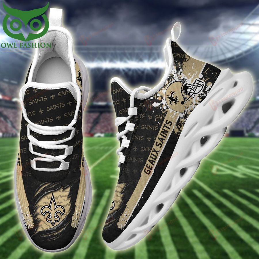 Personalized New Orleans Saints Geaux Saints Max Soul Shoes