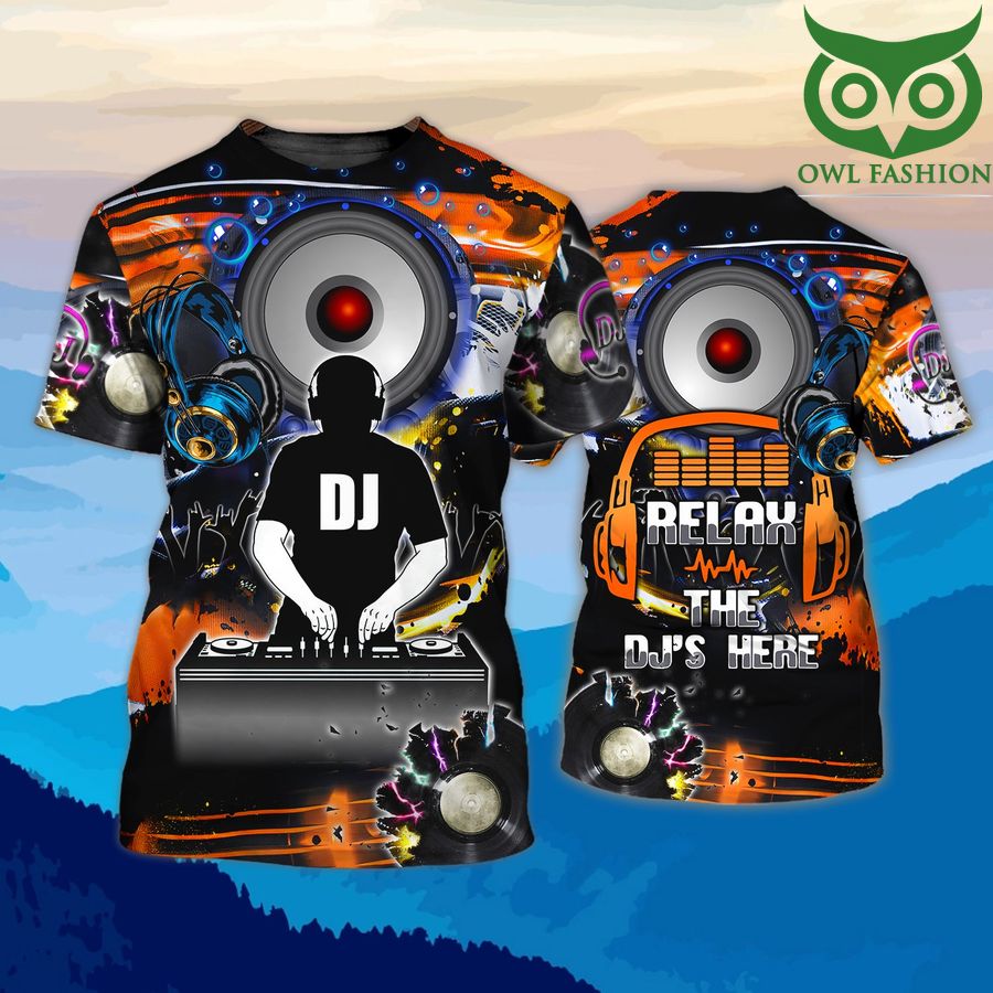 Relax the DJ's here 3D T-Shirt