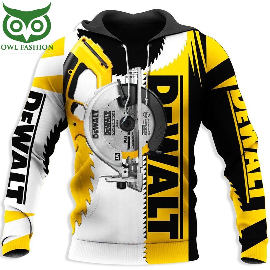Dewalt Hand Tools 3D All Over Printed Hoodie and T-shirt
