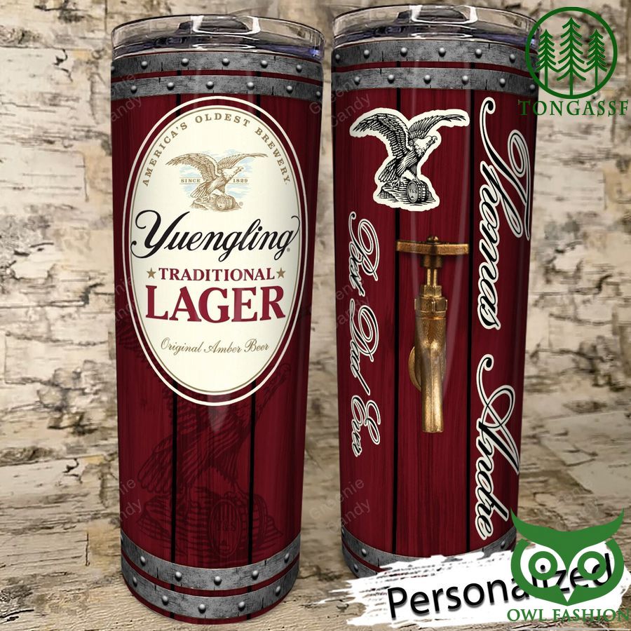 Personalized Yuengling Oldest Brewery Traditional Skinny Tumbler