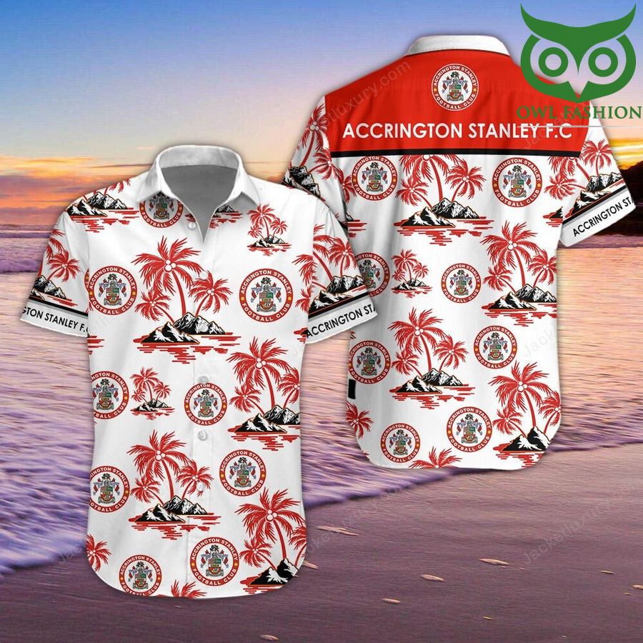 2 EFL Championship Accrington Stanley Hawaiian Shirt Summer Shirt