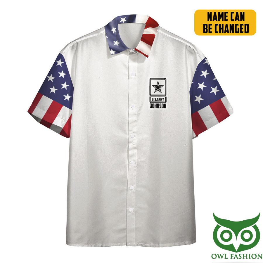 3D Proud Veteran And A Dad Fathers Day Custom Name Hawaiian Shirt