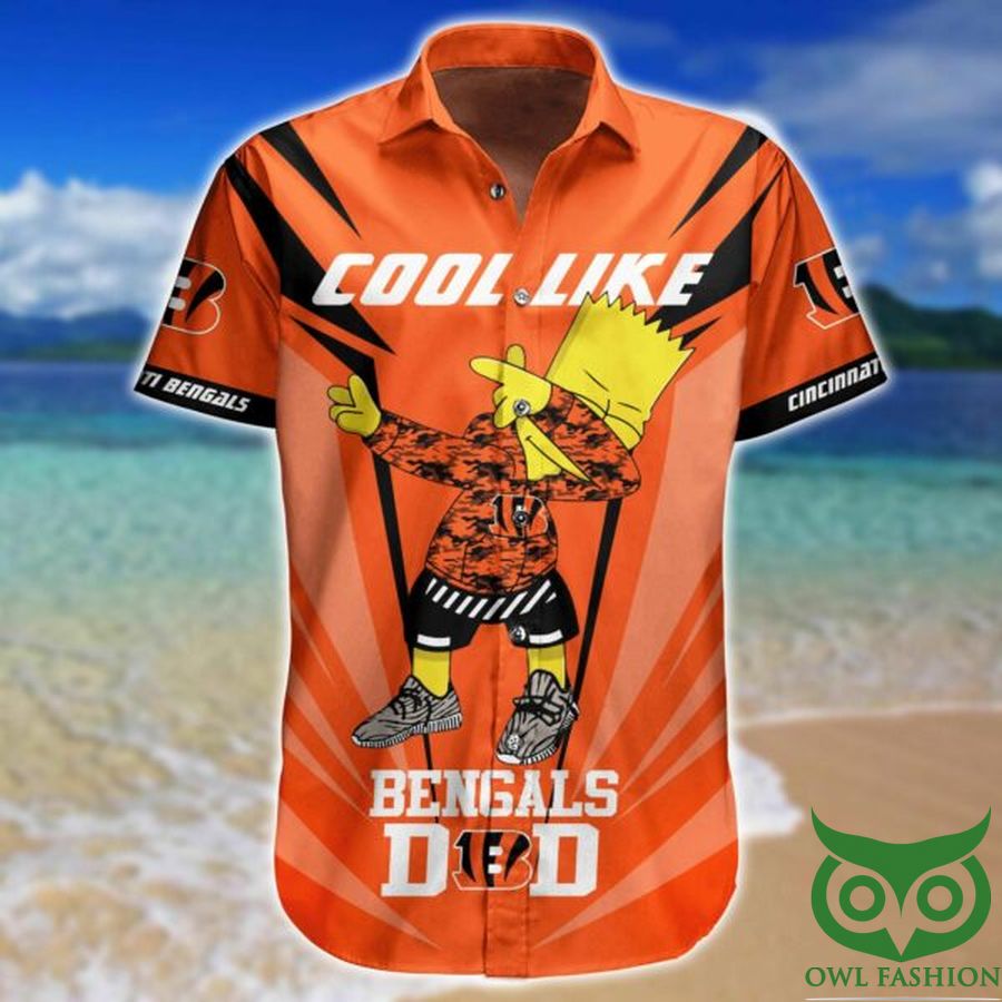 NFL Cincinnati Bengals Cool Like Simpsons Hawaiian Shirt 