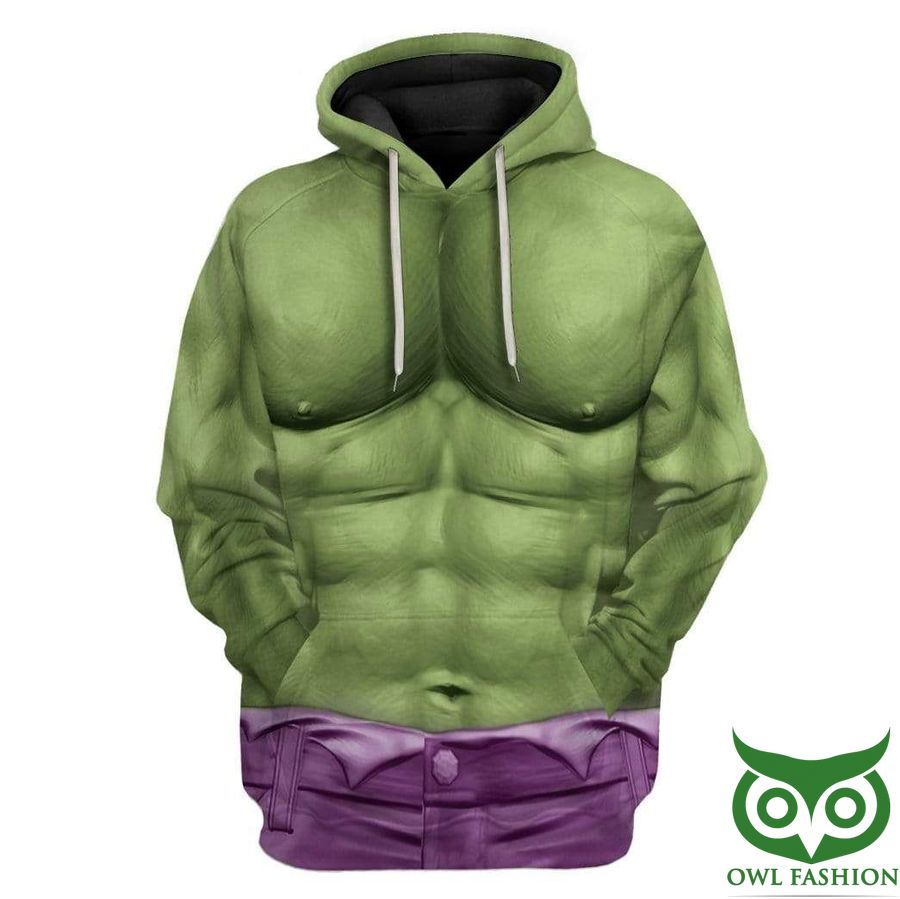 Cosplay Incredible Hulk Custom 3D T-Shirt Hoodie