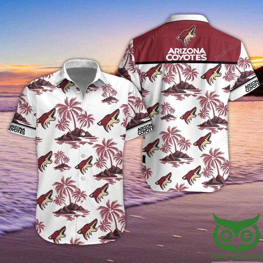 Arizona Coyotes Summer Shirt Hawaiian Shirt