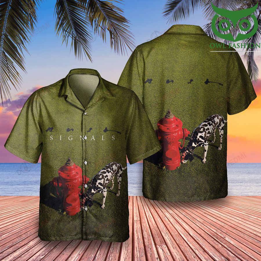 Rush Rock Band Signals Hawaiian Shirt