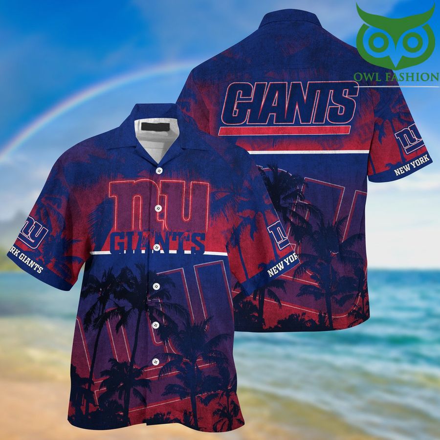 New York Giants Hawaiian Shirt Summer Shirt