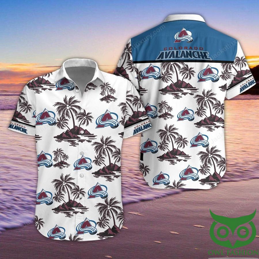 Colorado Avalanche Summer Shirt Hawaiian Shirt