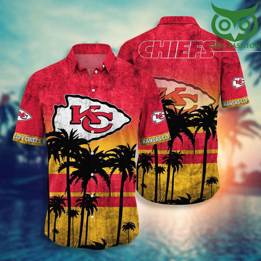 Kansas City Chiefs NFL palm trees Hawaii Shirt 