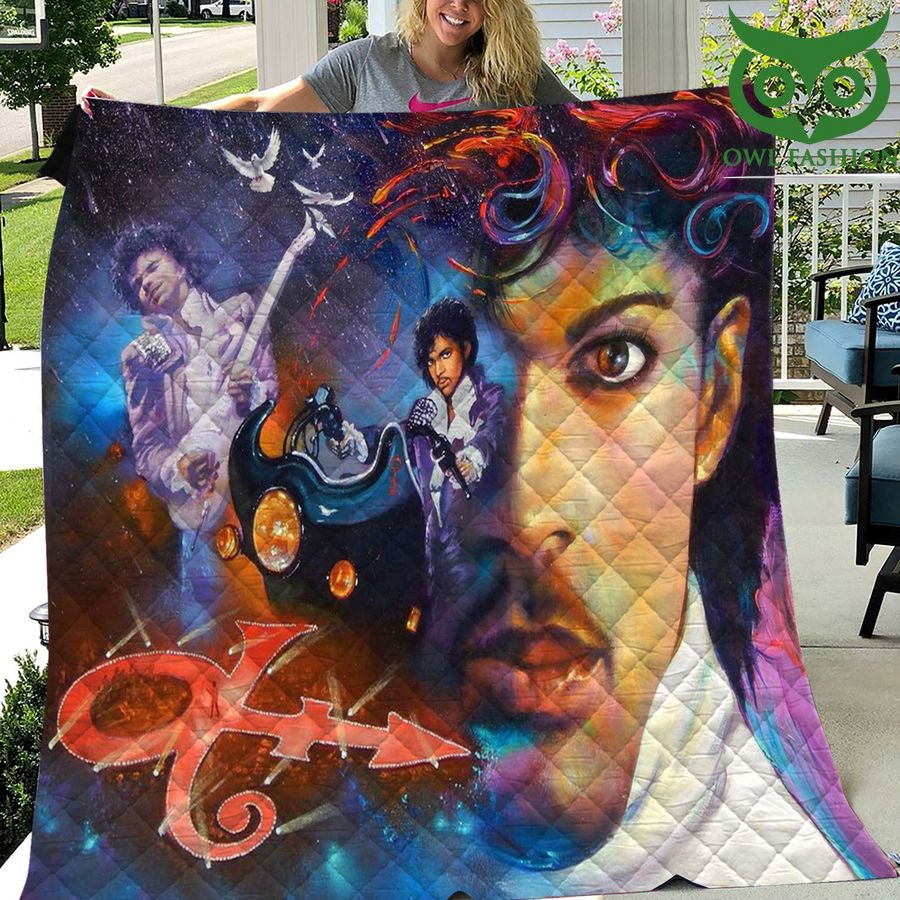 SPECIAL The Artist PRINCE Rogers Nelson Quilt Blanket 