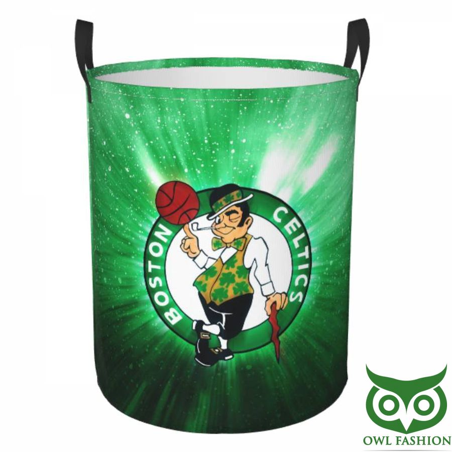 Boston Celtics Circular Hamper Character Laundry Basket