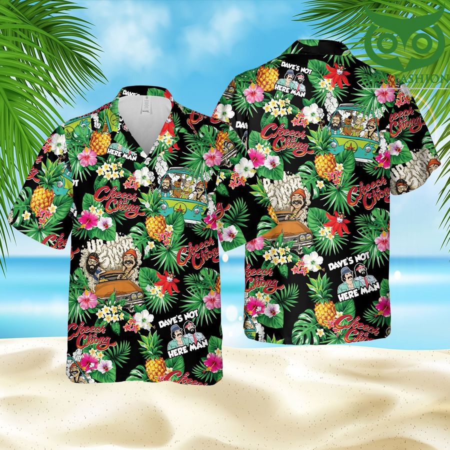 Cheech and Chong Hawaii Style Hawaiian Shirt