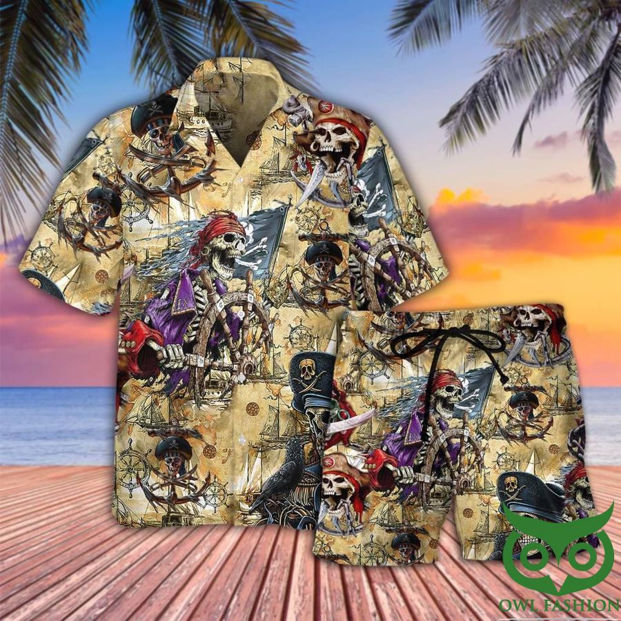 Skull Amazing Pirate Limited Hawaiian Shirt