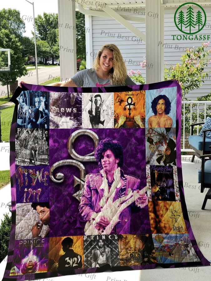 2 The Artist Prince News Quilt Blanket