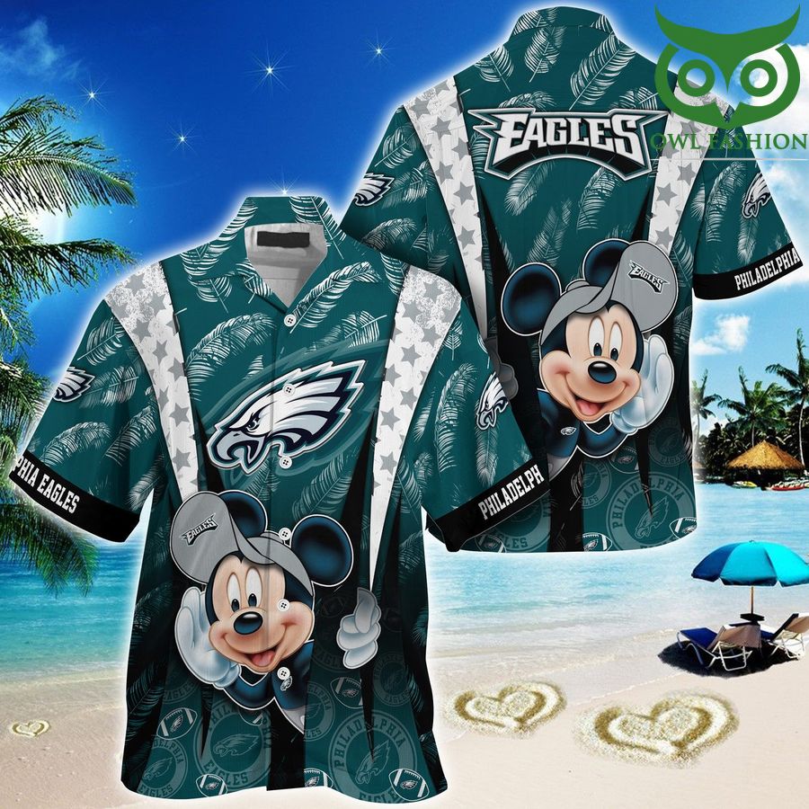 Philadelphia Eagles Mickey Hawaiian Shirt