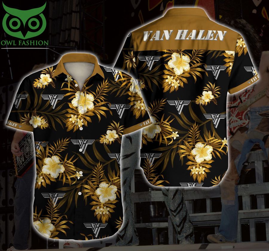 Van Halen Hawaiian Shirt Summer Shirt