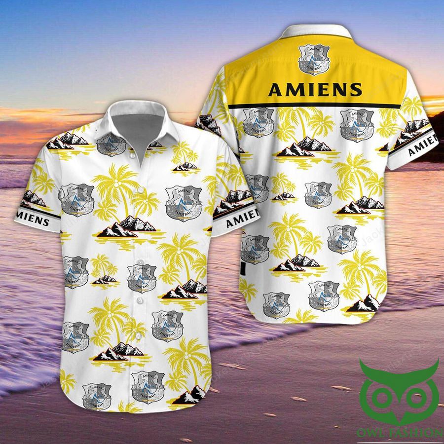 Amiens SC Short-Sleeve Hawaiian Shirt