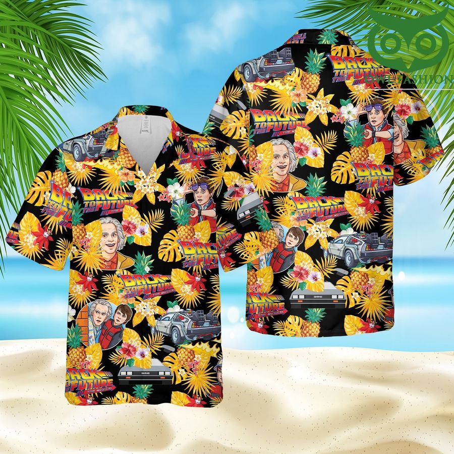 Back To The Future Tropical Summer Hawaii Beach Hawaiian Shirt 