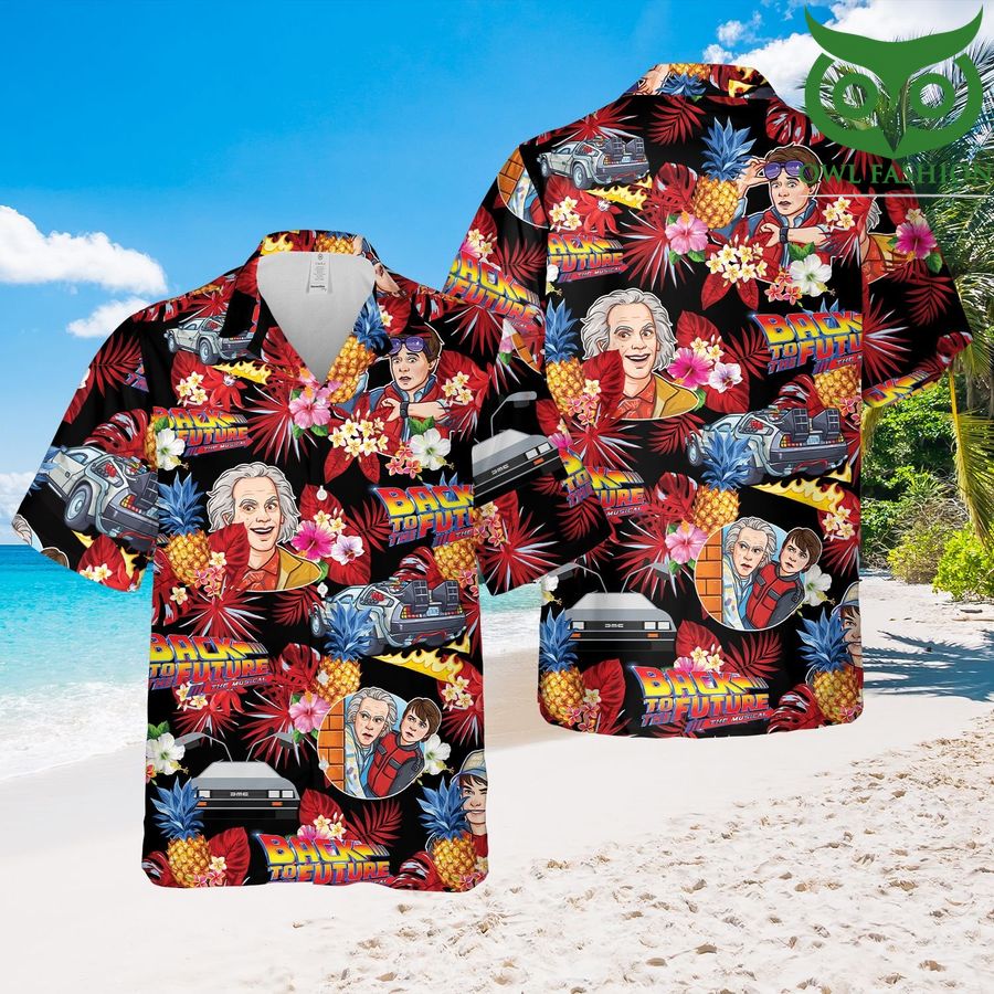 Back To The Future Hawaii Summer Beach Hawaiian Shirt 