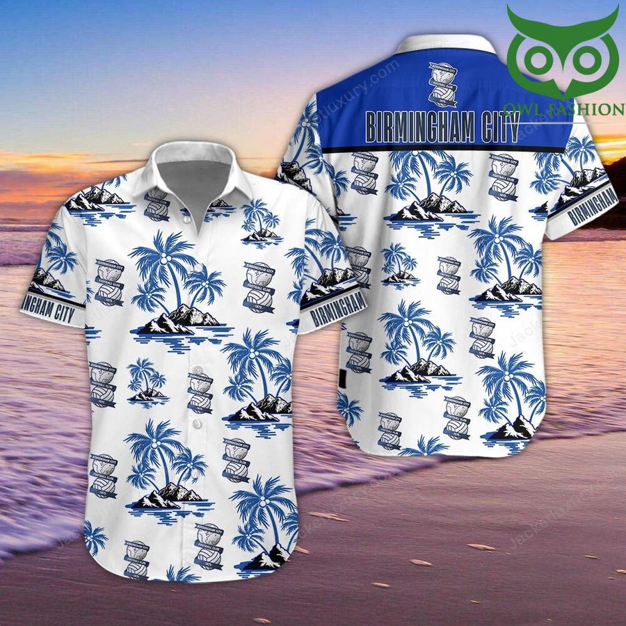 EFL Championship Birmingham City F.C Hawaiian Shirt Summer Shirt 