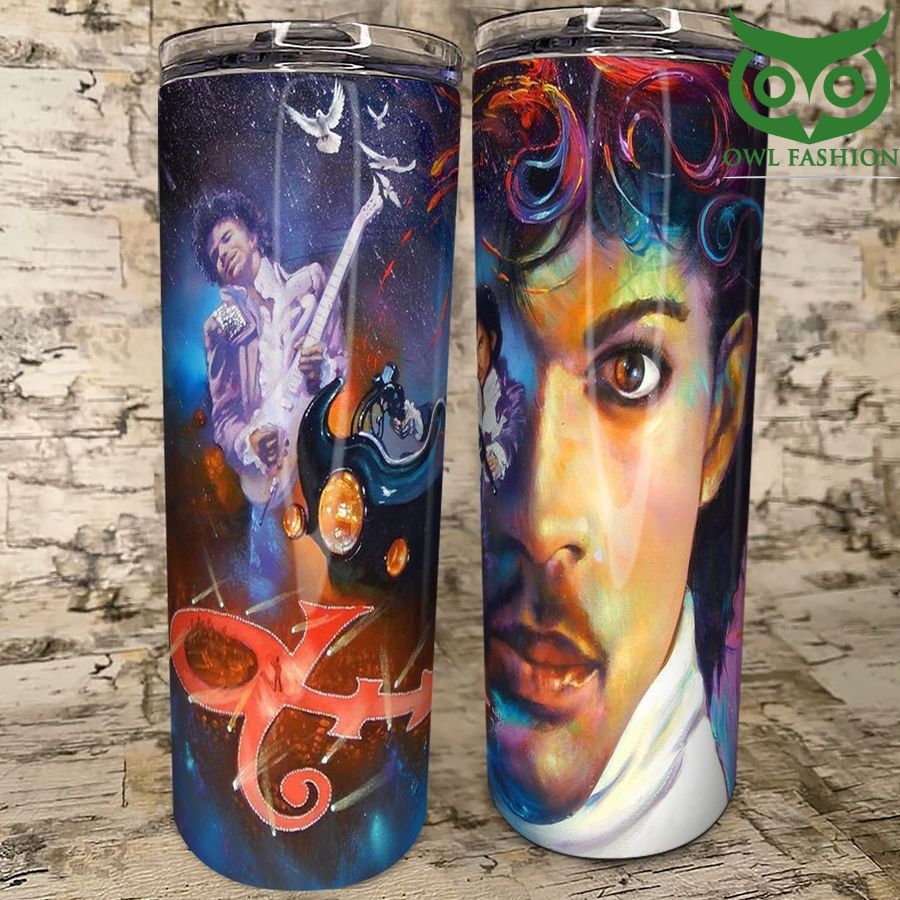 SPECIAL The Artist PRINCE Rogers Nelson SKINNY TUMBLER CUP