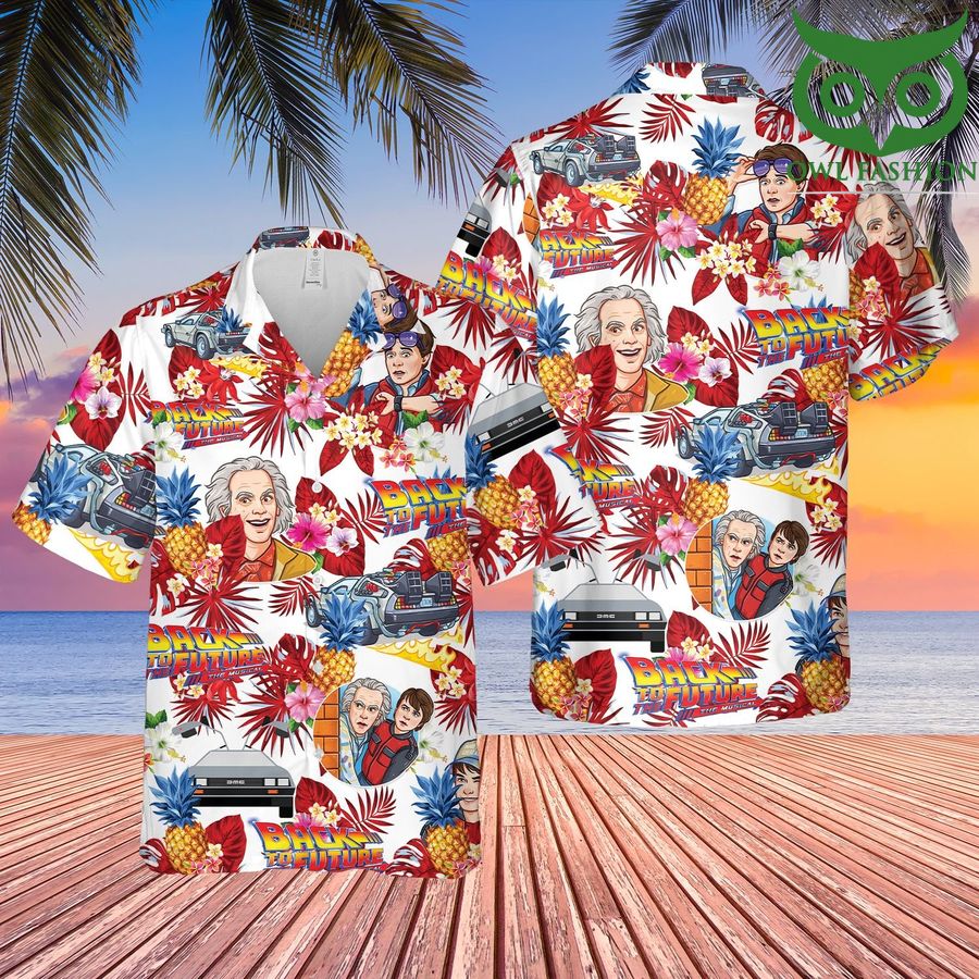 Back To The Future Hawaii Style Summer Hawaiian Shirt 