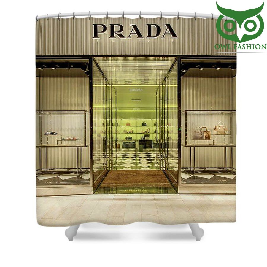 Prada Store Magical Paintings waterproof house and room decoration shower window curtains