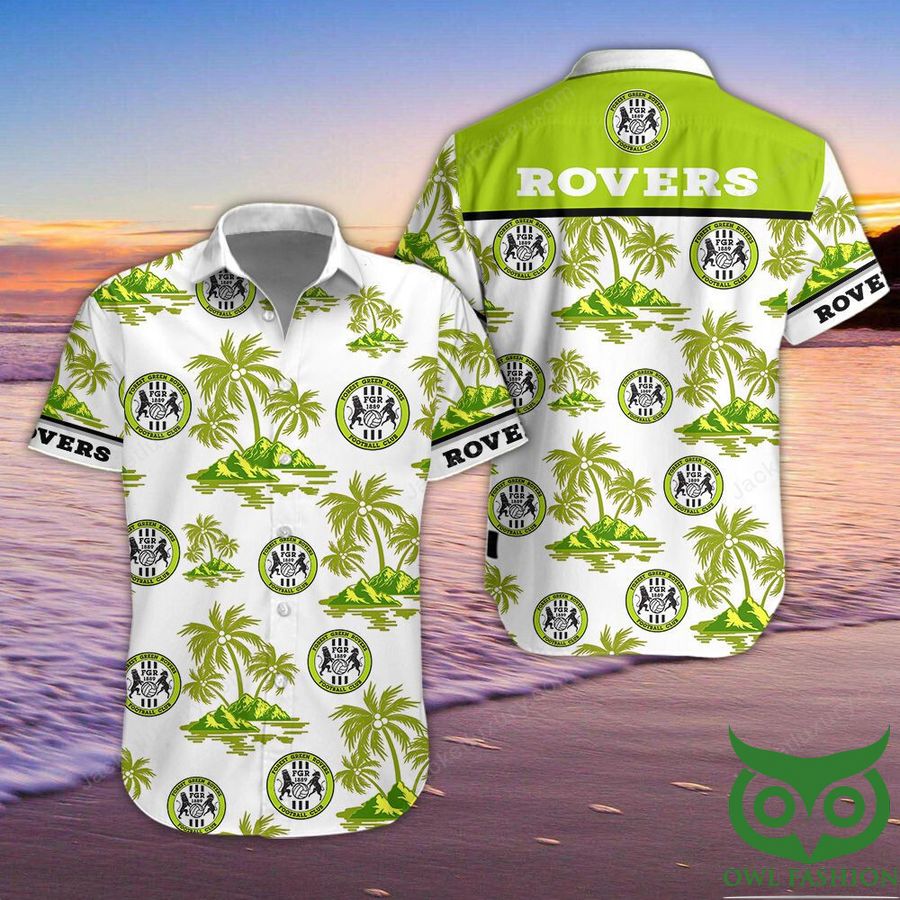 Forest Green Rovers Button Up Shirt Hawaiian Shirt