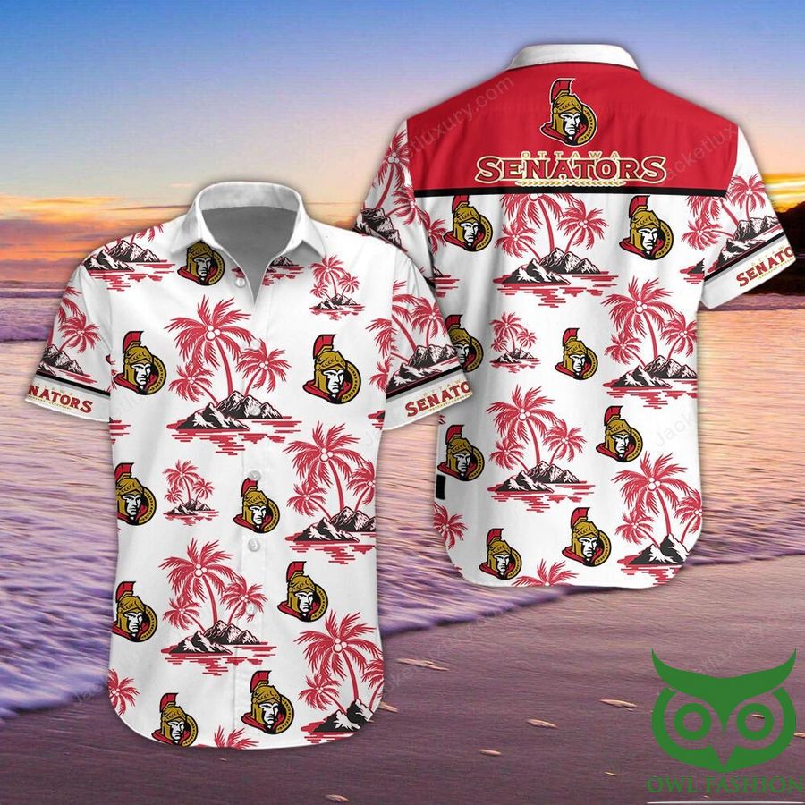 Ottawa Senators Summer Shirt Hawaiian Shirt