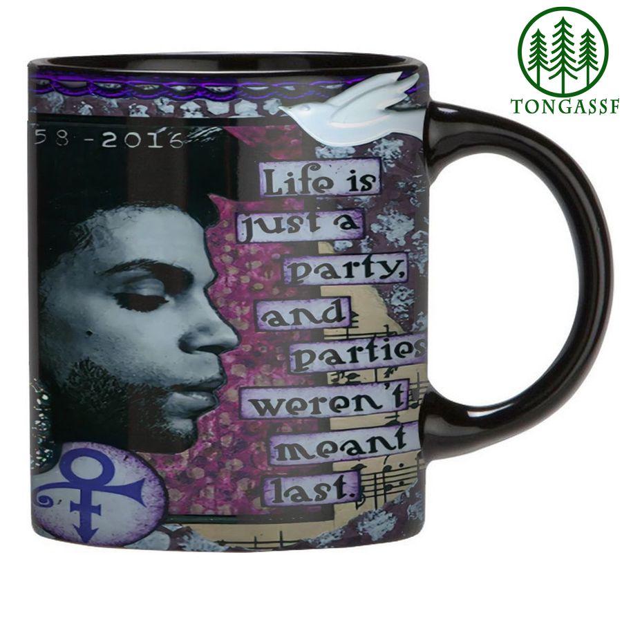 29 The Artist Prince life is just a party mug