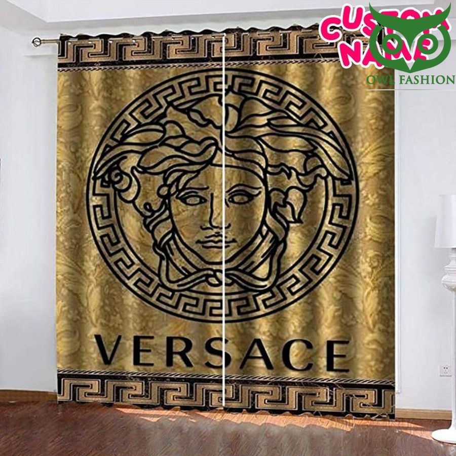 55 Versace design 19 waterproof house and room decoration shower window curtains