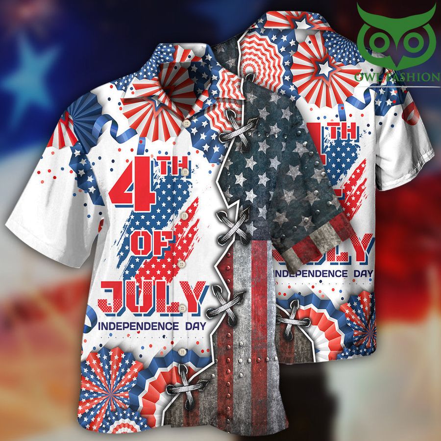 18 America independence day Hawaiian Shirt