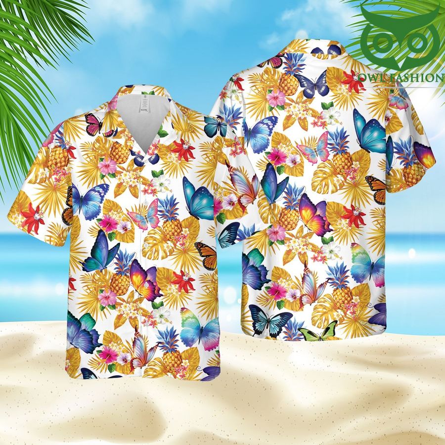 7 Butterfly Lovers Hawaiian Shirt