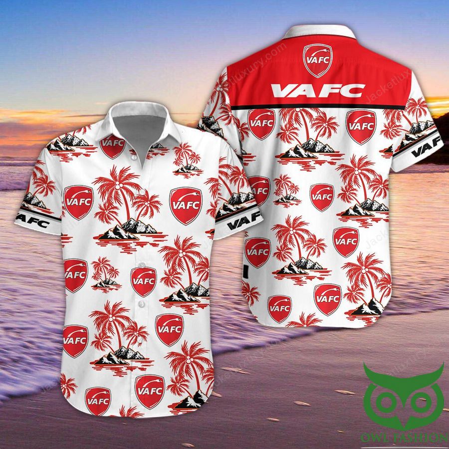 Valenciennes Football Club Short-Sleeve Hawaiian Shirt