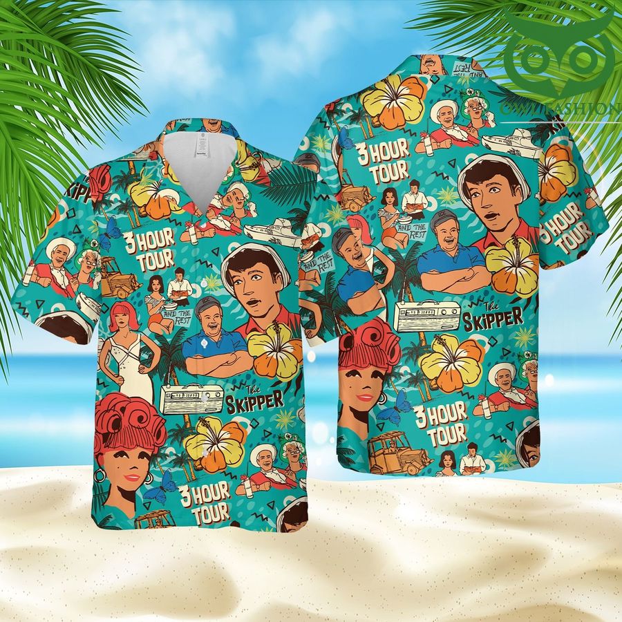 The Skippers Three Hour Tour Hawaii Style Hawaiian Shirt 