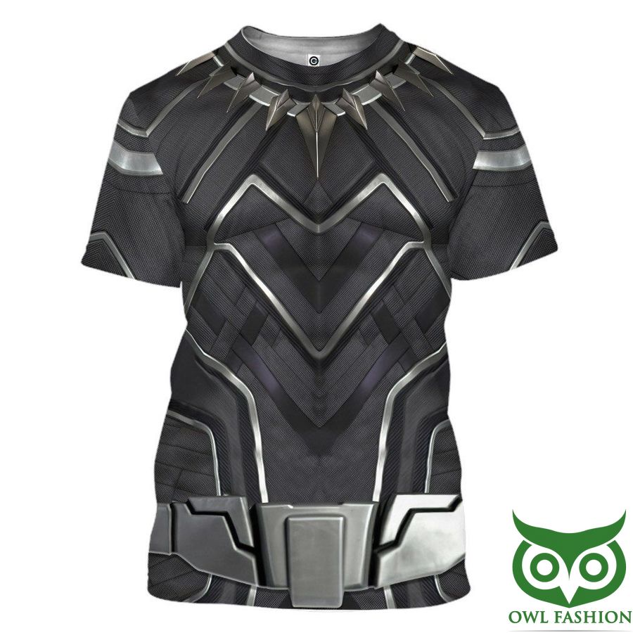 3D Black Panther Costume Custom 3D Tshirt