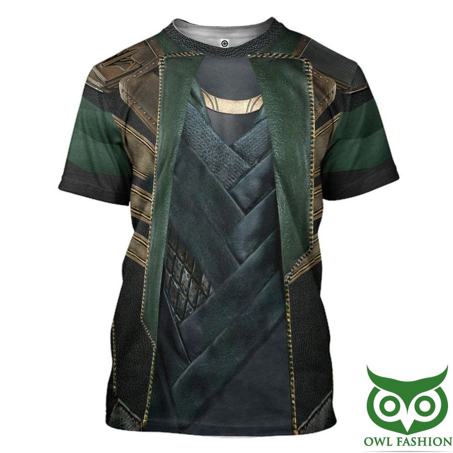 3D Loki Laufeyson Costume Custom 3D T-shirt