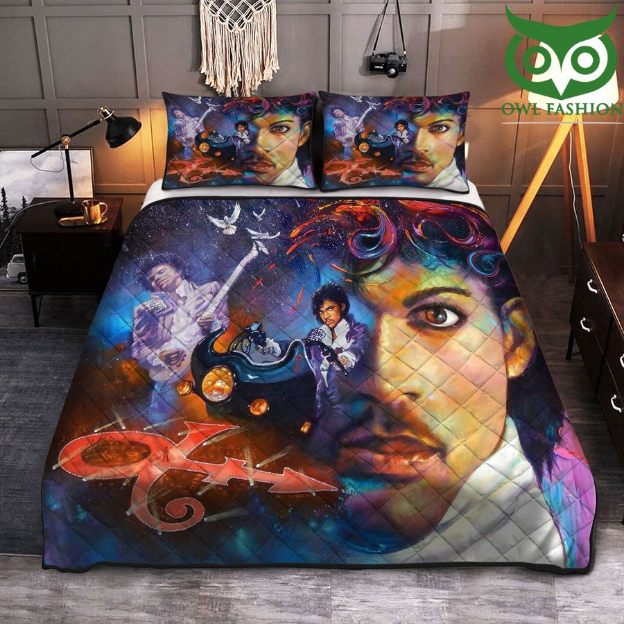The Artist PRINCE Rogers Nelson Quilt Bedding Set