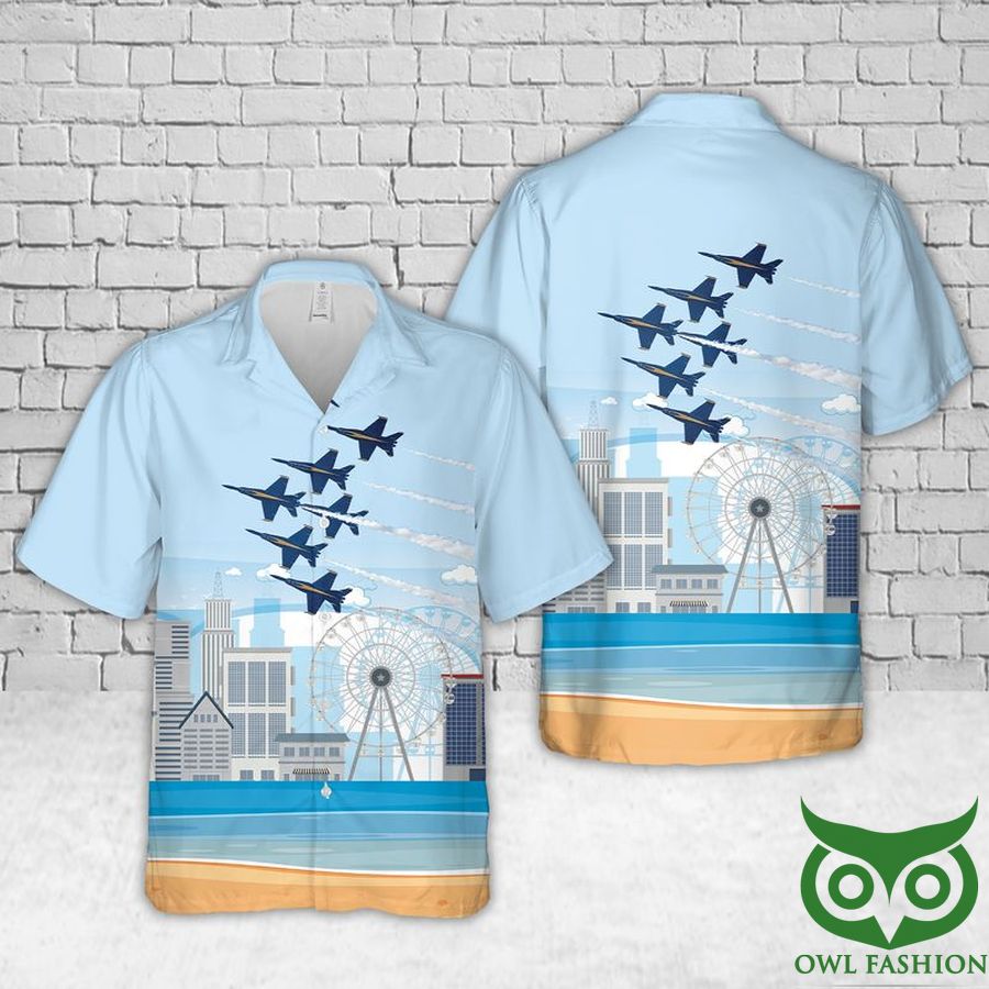 Us Navy Limited Blue Angels Hawaiian Shirt