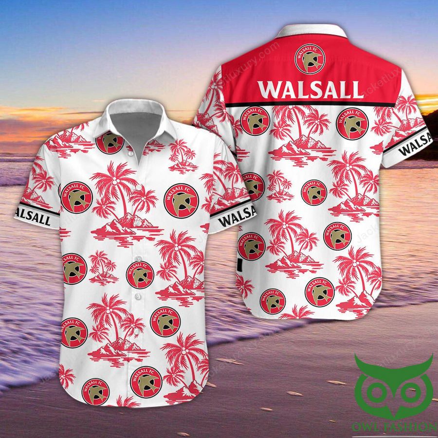 Walsall FC Button Up Shirt Hawaiian Shirt