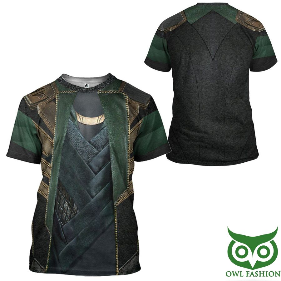 314 3D Loki Laufeyson Costume Custom 3D T shirt
