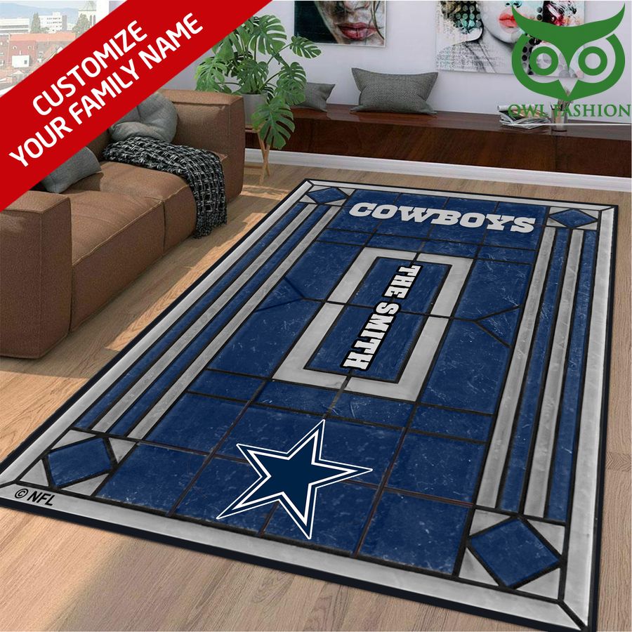 Dallas Cowboys personalized Limited Edition 3D Full Printing Rug