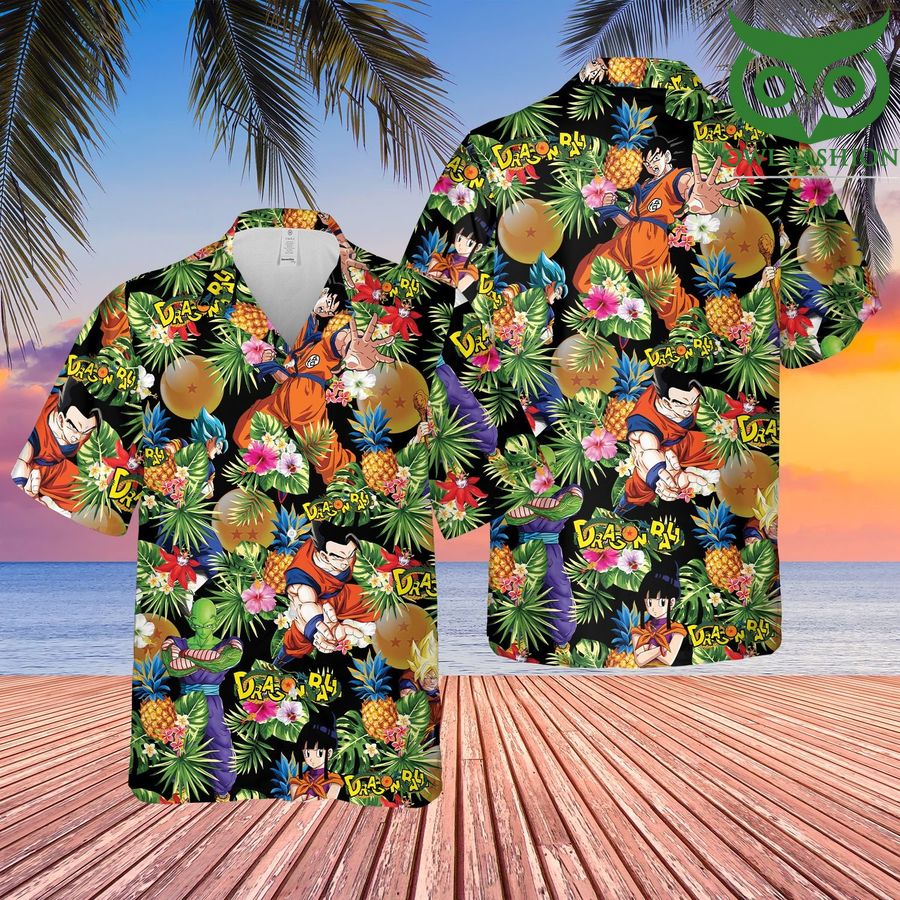 Dragon Ball anime Hawaii Style Hawaiian Shirt 