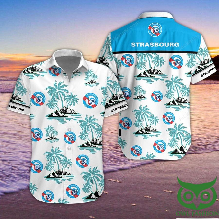 RC Strasbourg Alsace Short-Sleeve Hawaiian Shirt