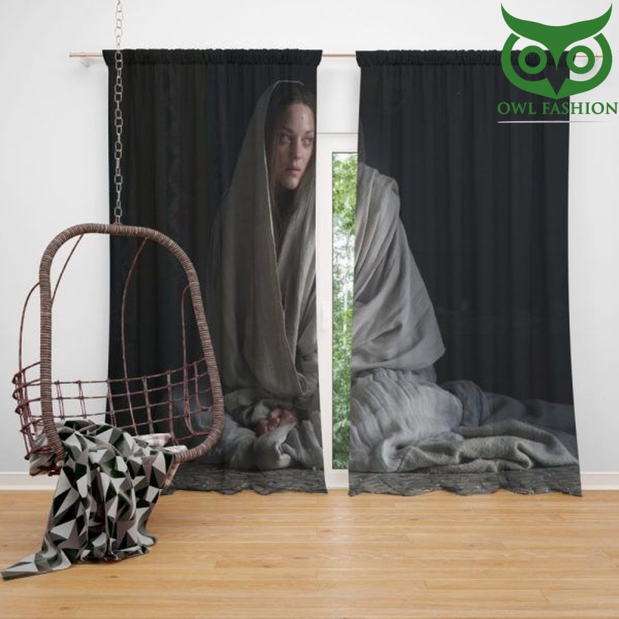 Macbeth Movie Lady Macbeth Marion Cotillard waterproof house and room decoration shower window curtains