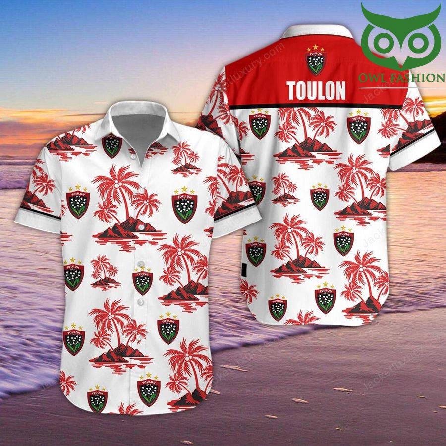 RC Toulonnais Hawaiian Shirt Hawaiian Shirt summer button up